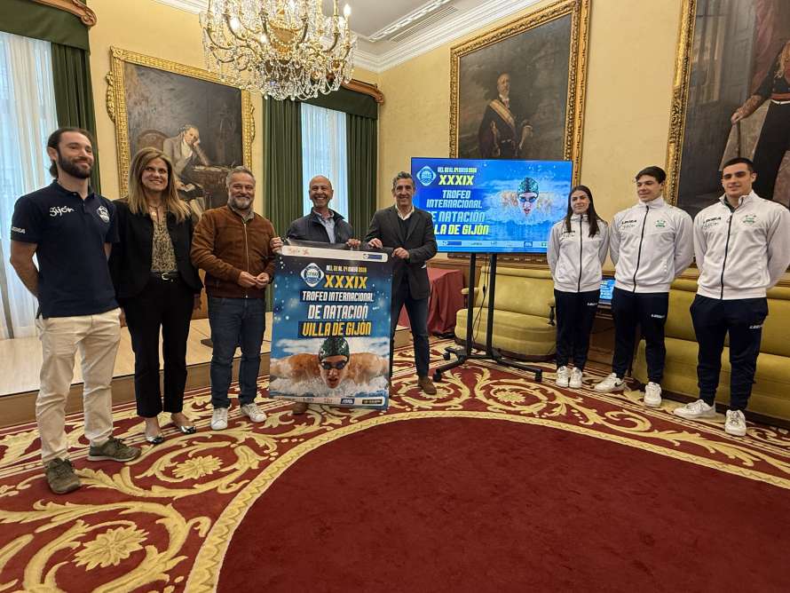 PRESENTACIÓN XXXIX TROFEO VILLA GIJÓN NATACIÓN