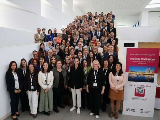 Foto de grupo Eurocities