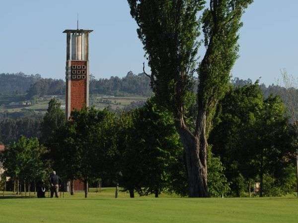 Vistas exteriores del campo de golf