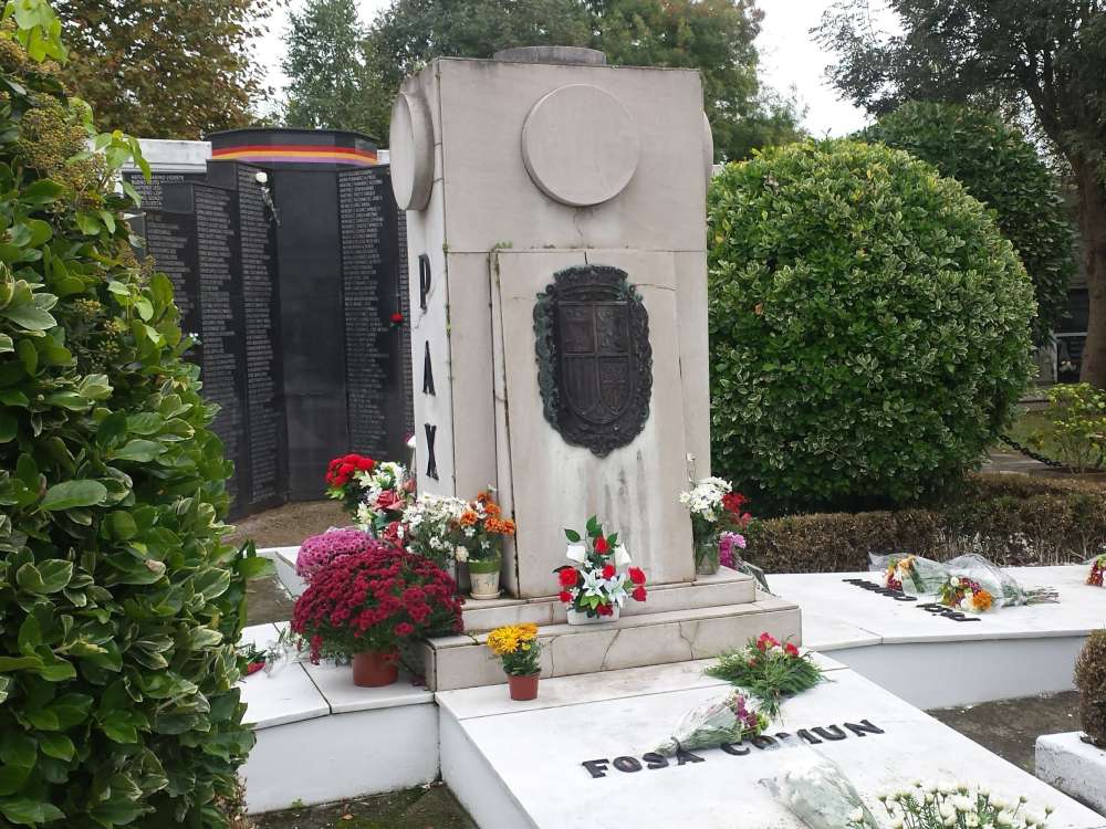 fotografía del cementerio