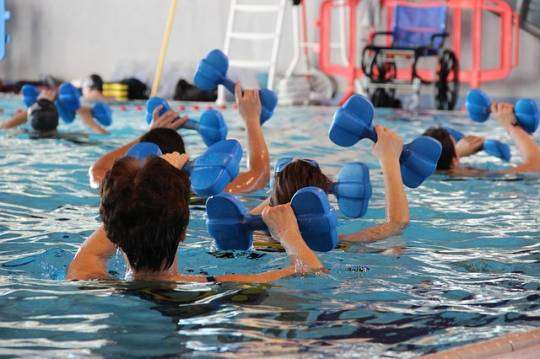 gimnasia acuática