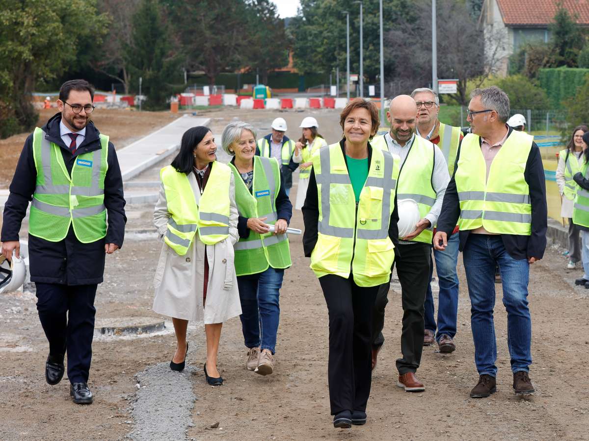 Visita a las obras de La Pecuaria